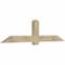 Ekena Millwork Eugene Rough Sawn Timber Gable Bracket, Douglas Fir, 84"W x 21"H x 4"D x 6"F, 6/12 Pitch GBW084X21X0406EUG00RDF - alternate 4